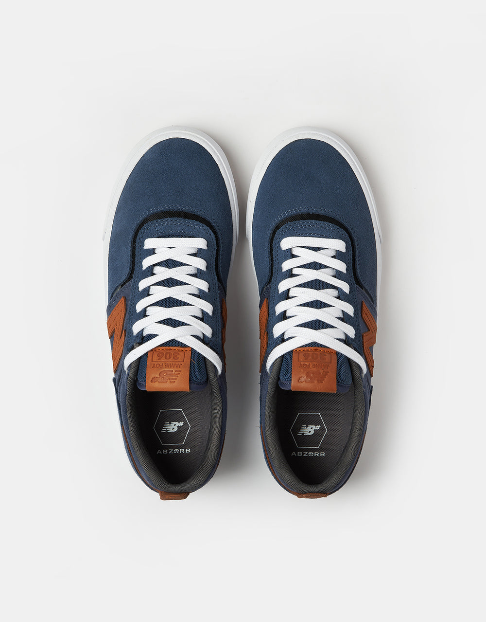 New Balance Numeric Jamie Foy 306 Skate Shoes - Vintage Indigo/Tan