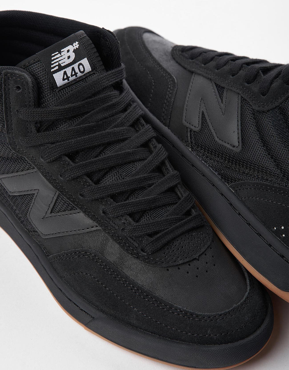 New Balance Numeric 440 V2 High Skate Shoes - Black/Gum