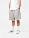 adidas Shmoo Featherweight Short - Medium Grey Heather/Dark Brown