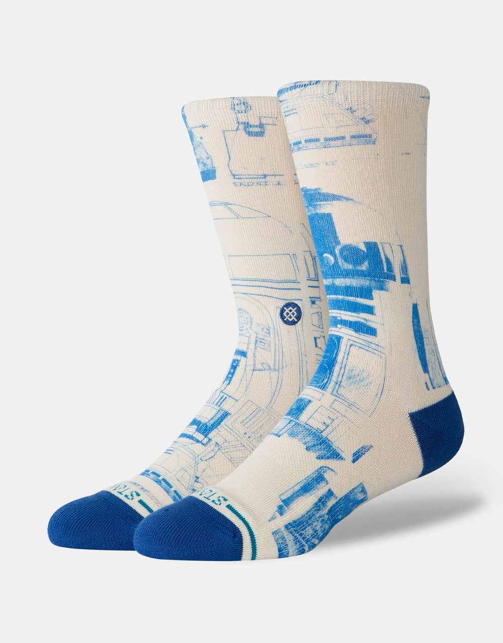 Stance x Star Wars R2D2 Crew Socks - Canvas