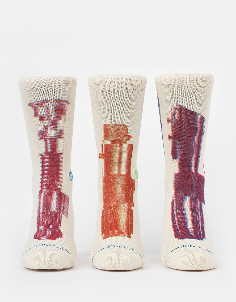 Stance x Star Wars Saber Box Set Crew Socks - Multi (Incl. 3D Glasses)