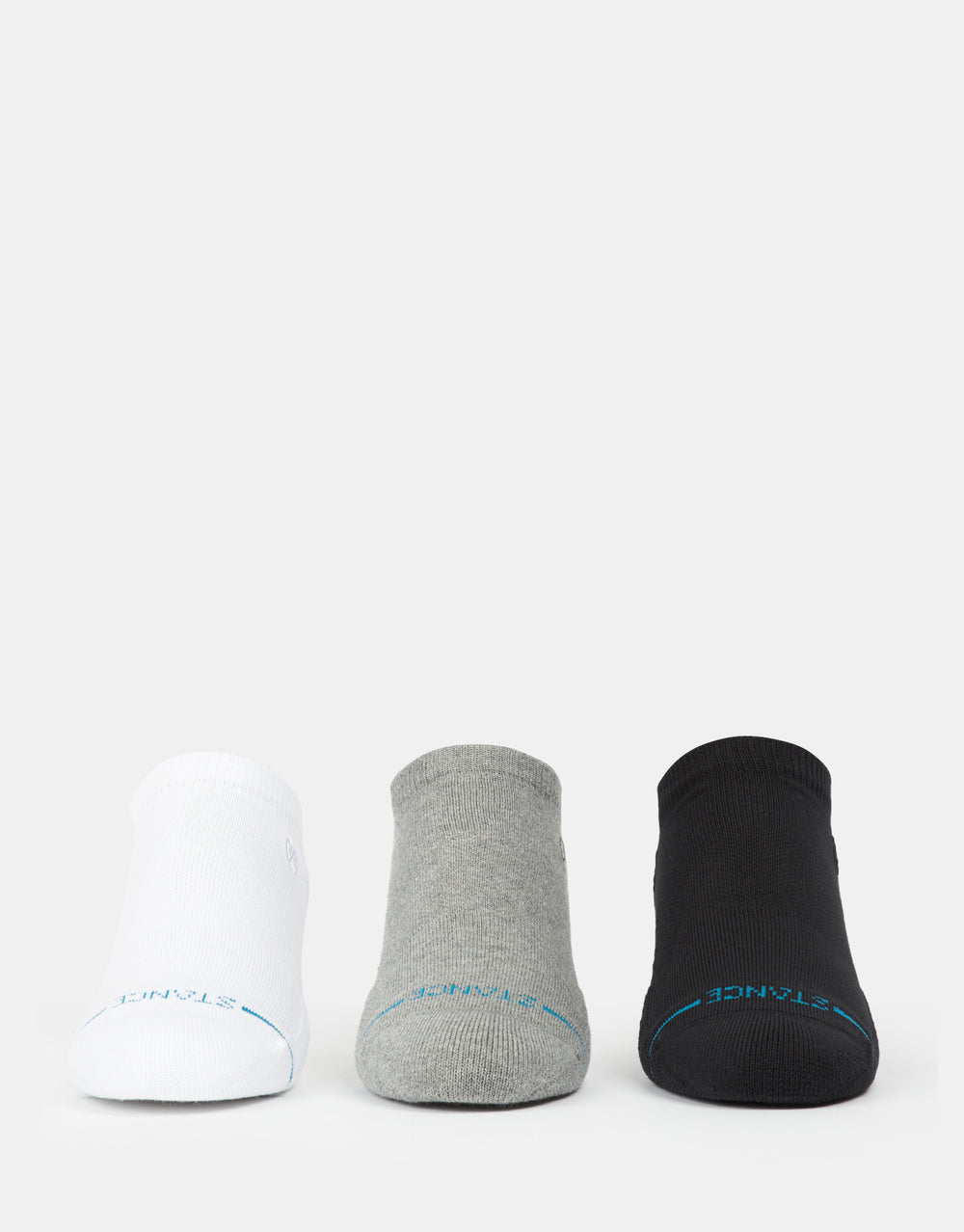 Stance Icon Low Tab 3 Pack Socks - Black