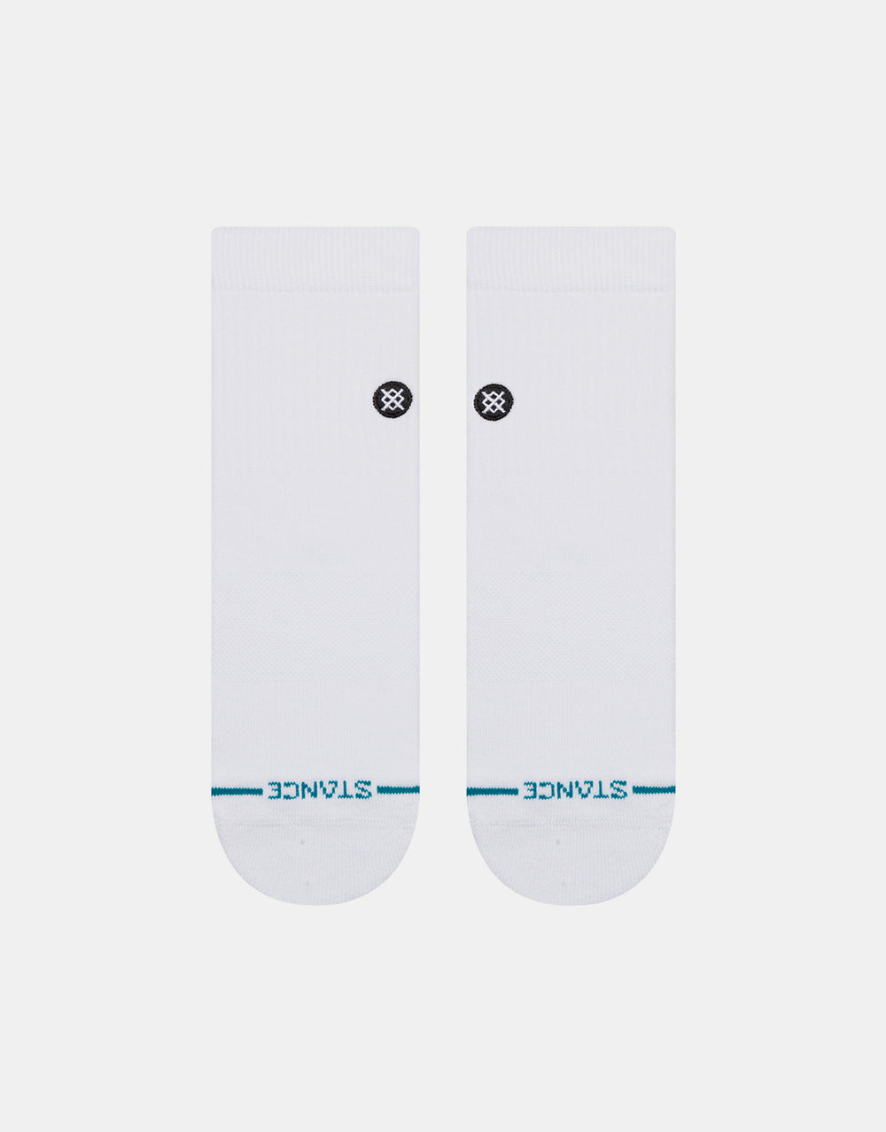 Stance Icon Quarter 3 Pack Socks - White