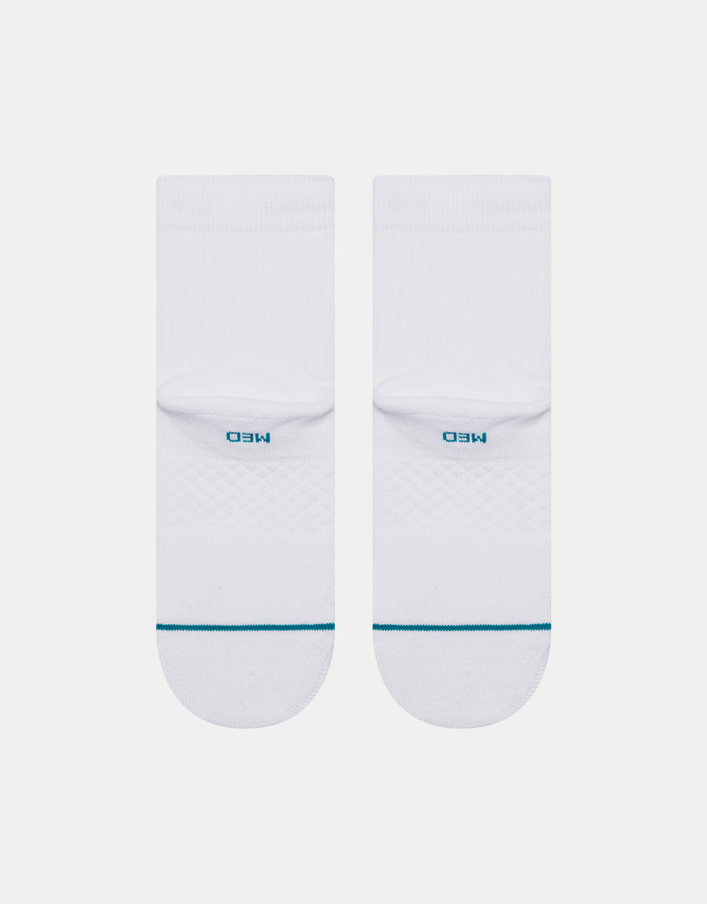 Stance Icon Quarter 3 Pack Socks - White