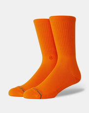 Stance Icon Crew Socks - Orange