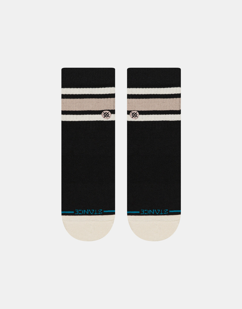 Stance Boyd Quarter Socks - String Grey