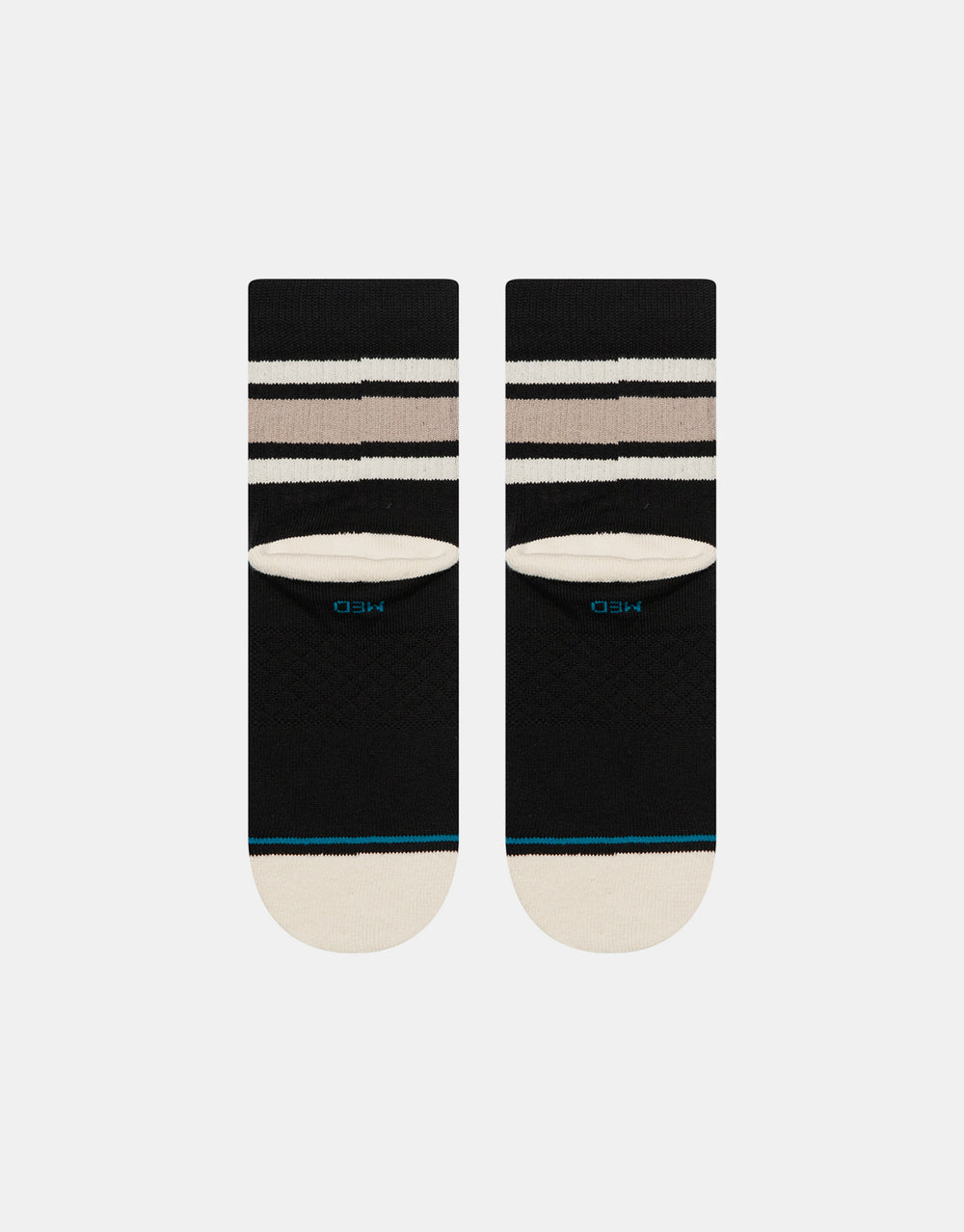 Stance Boyd Quarter Socks - String Grey