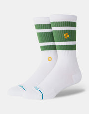 Stance Feeling Lucky Crew Socks - Green