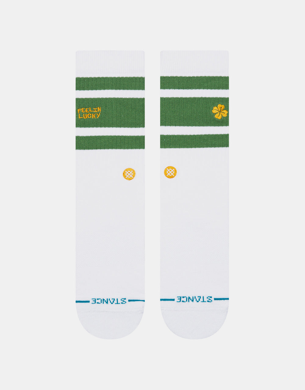 Stance Feeling Lucky Crew Socks - Green