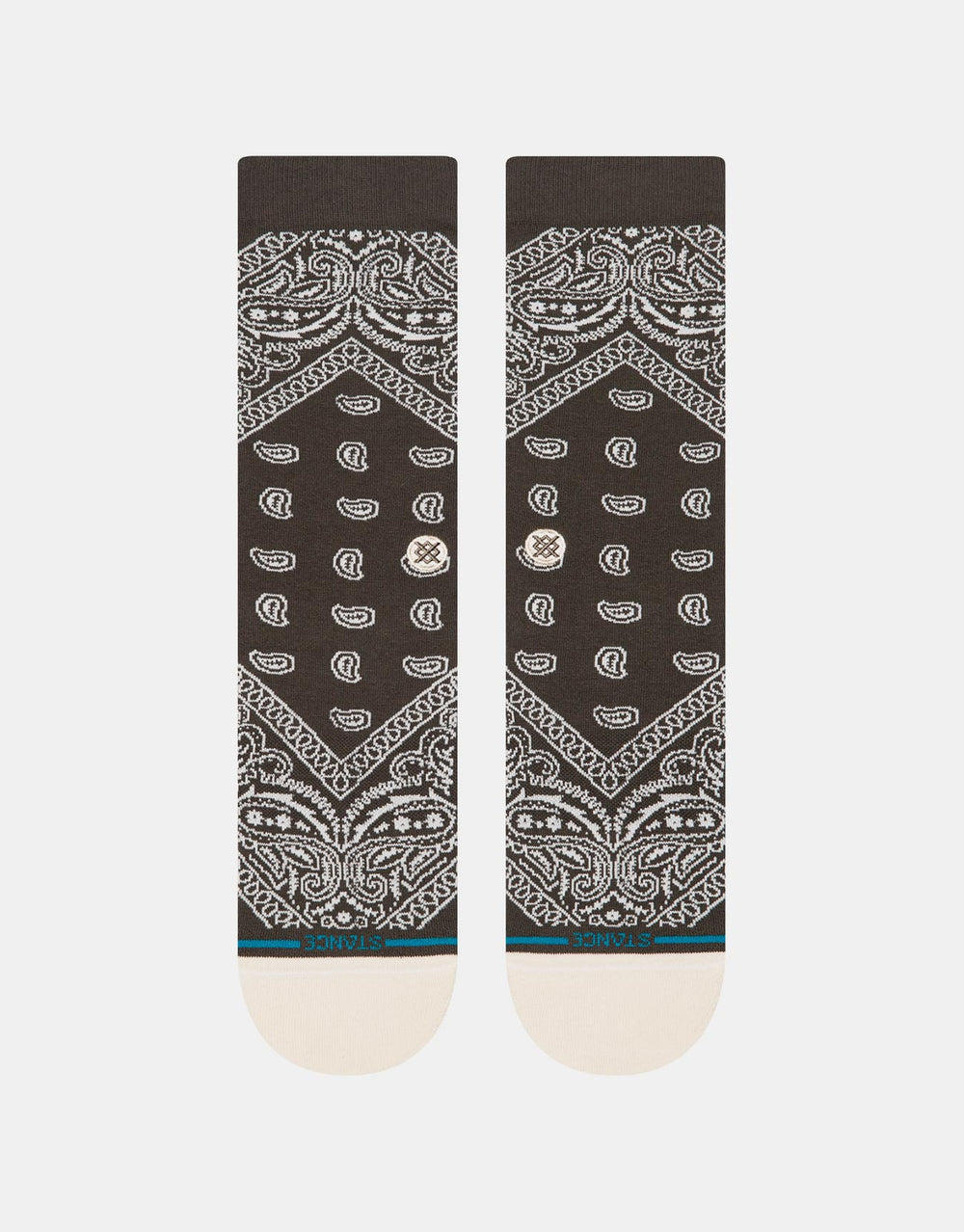 Stance Barrio Crew Socks - Washed Black