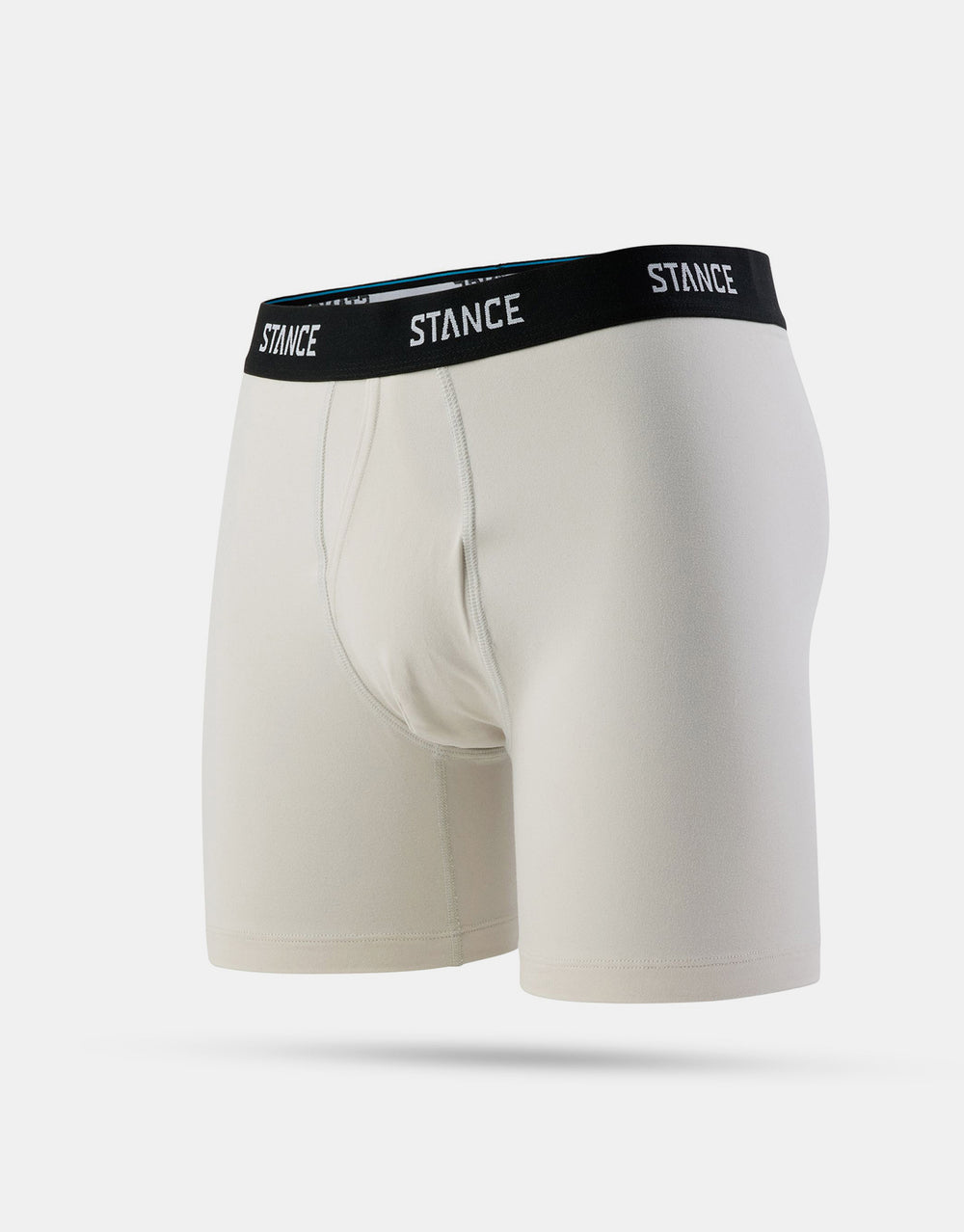 Stance Solid Poly Blend Boxer Shorts - Grey