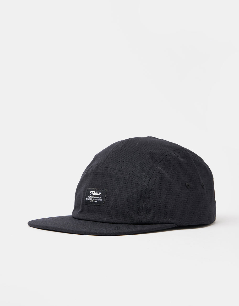 Stance Kinetic Ripstop 5 Panel Cap - Black