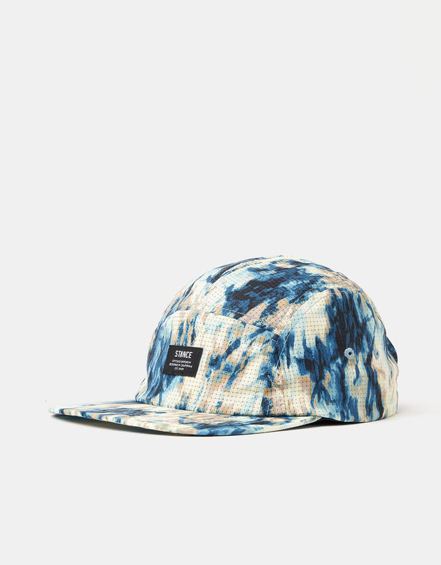 Stance Kinetic Ripstop 5 Panel Cap - Teal Camo