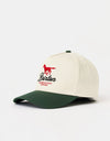 Brixton Leisure Activity Snapback Cap - Pine Needle/White Cap