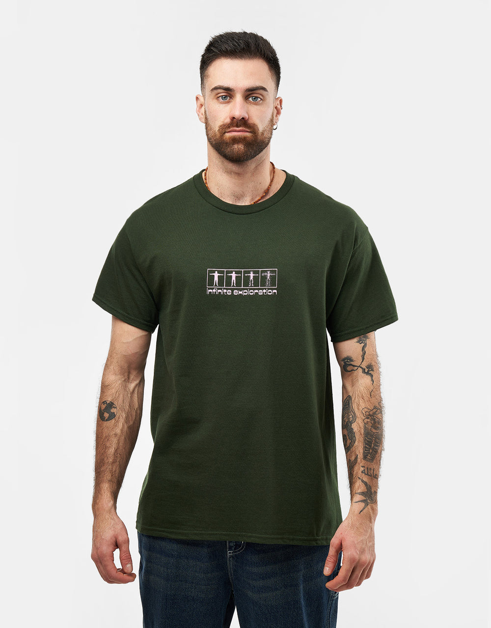 Route One Infinite T-Shirt - Forest Green