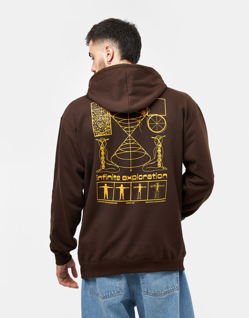 Route One Infinite Pullover Hoodie - Hot Chocolate