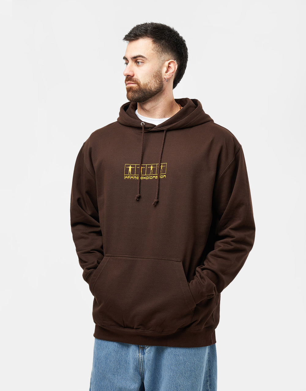 Route One Infinite Pullover Hoodie - Hot Chocolate