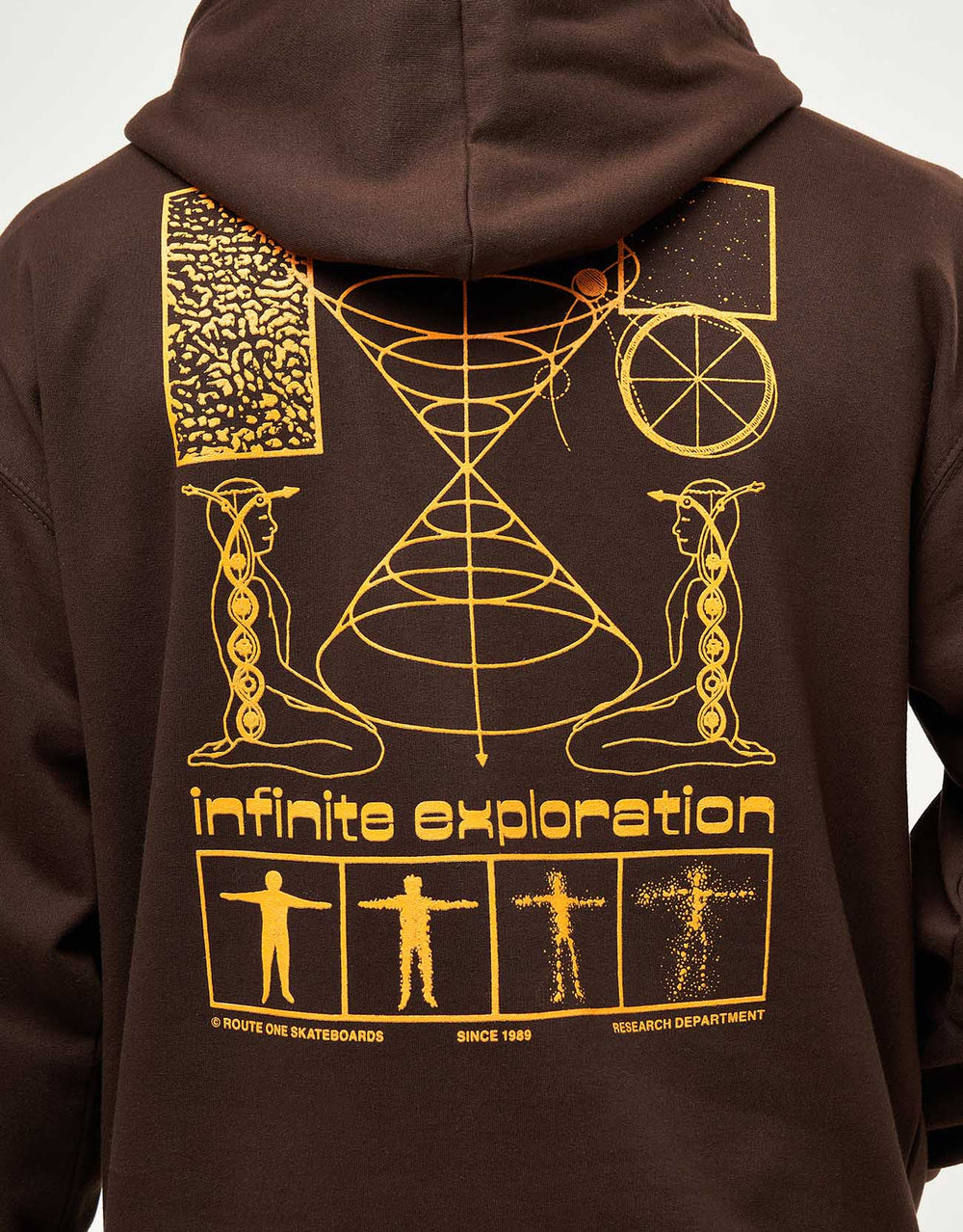 Route One Infinite Pullover Hoodie - Hot Chocolate