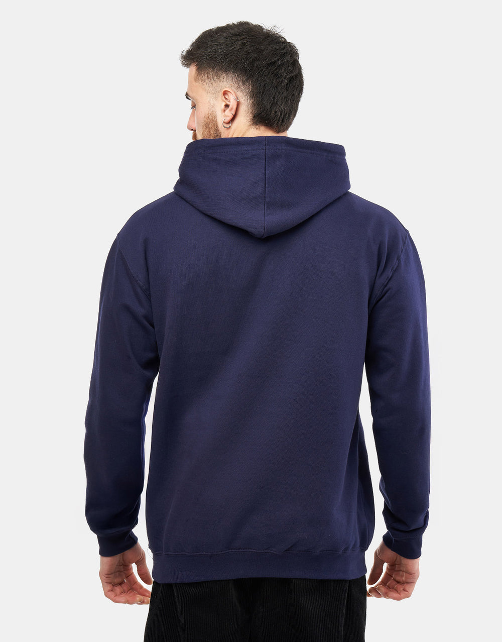 Route One Mecha Pullover Hoodie - Oxford Navy