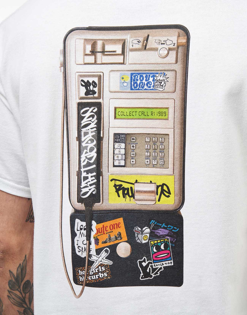 Route One Collect Call T-Shirt - White