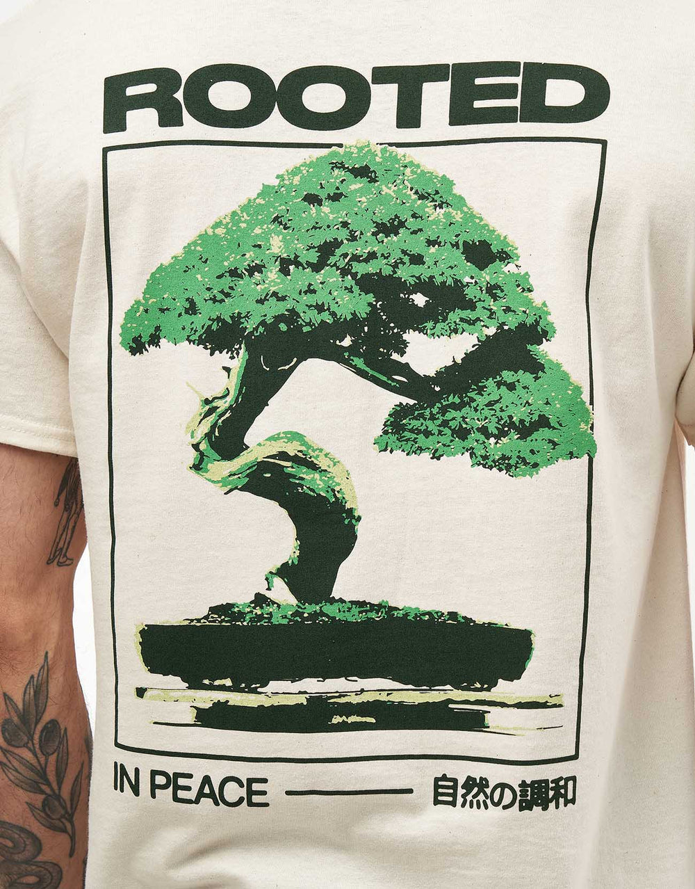 Route One Rooted T-Shirt - Natural