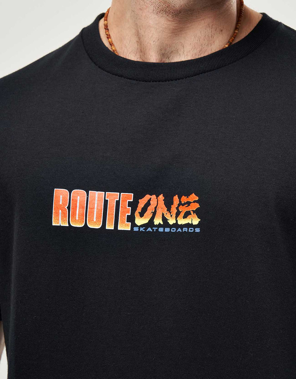 Route One Gaiden T-Shirt - Black