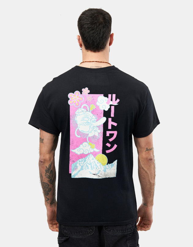 Route One Tengu T-Shirt - Black