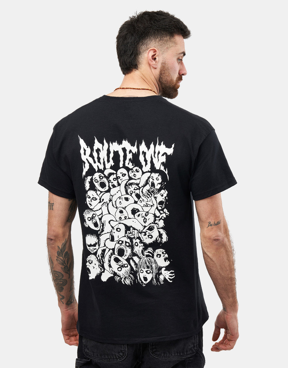 Route One Jigoku T-Shirt - Black