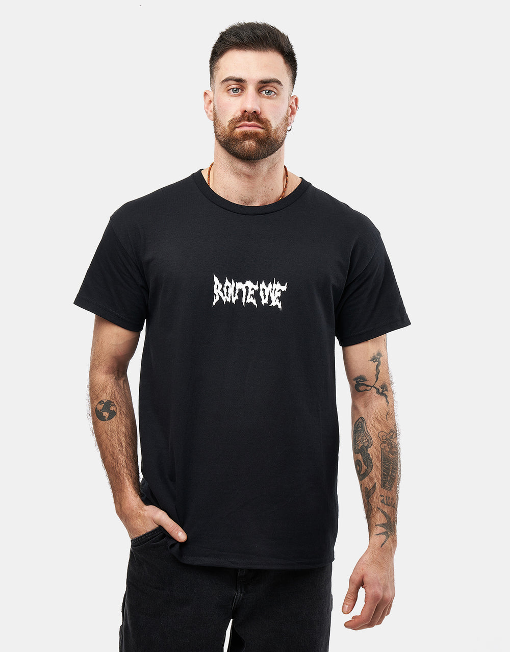 Route One Jigoku T-Shirt - Black