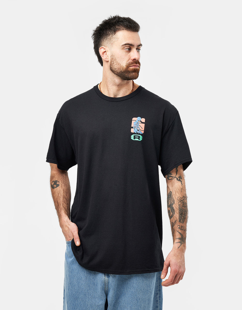 Route One Exo T-Shirt - Black