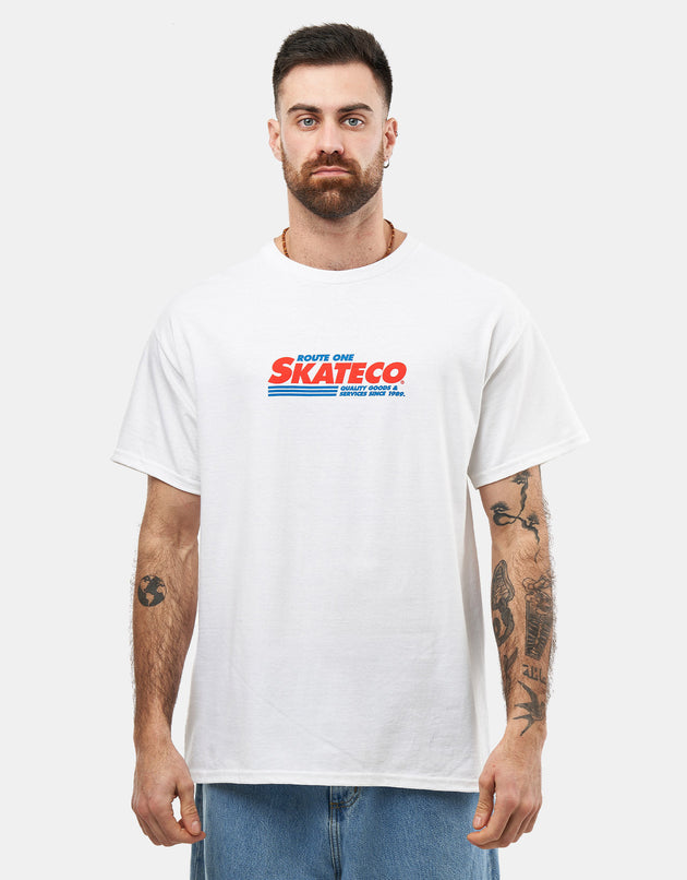 Route One SkateCo T-Shirt - White