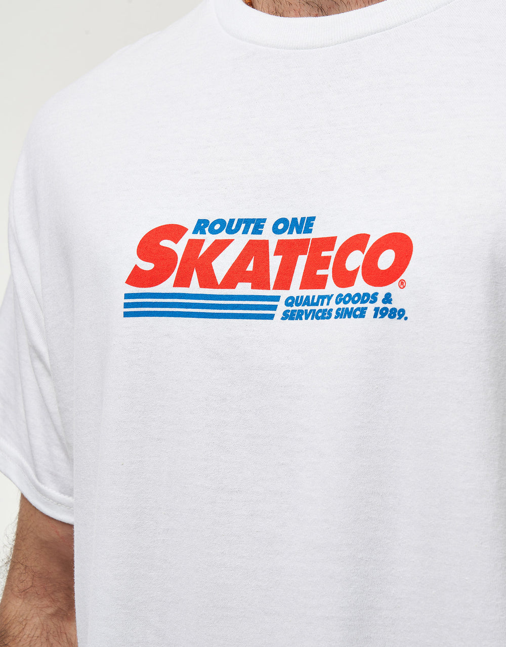 Route One SkateCo T-Shirt - White