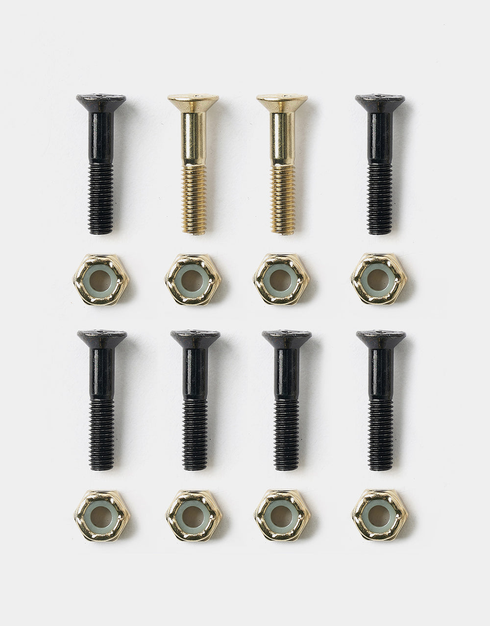 Independent 1" Phillips Bolts - Black/Gold