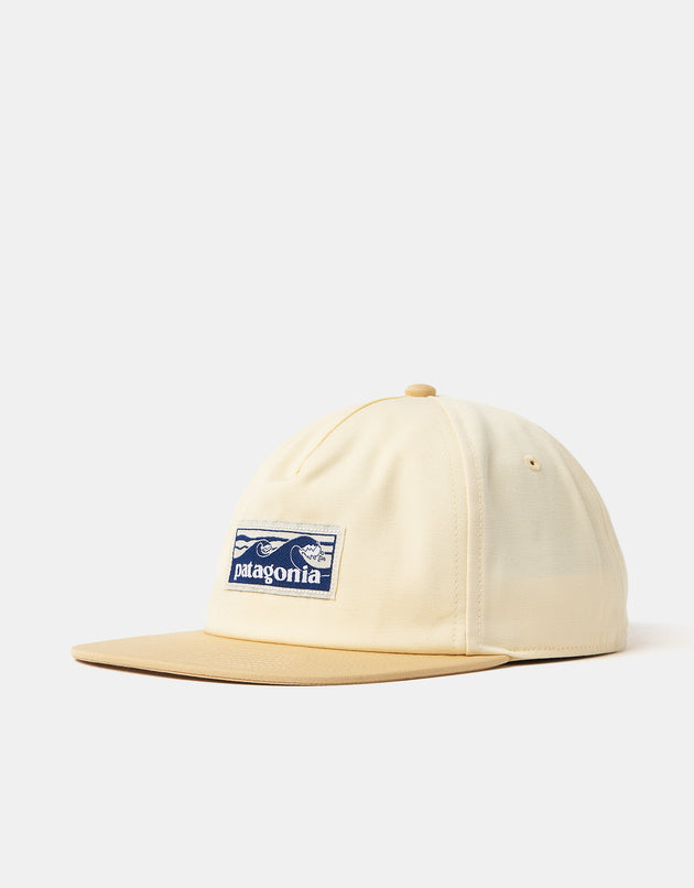 Patagonia Boardshort Label Funfarer Snapback Cap - Buttercup Yellow