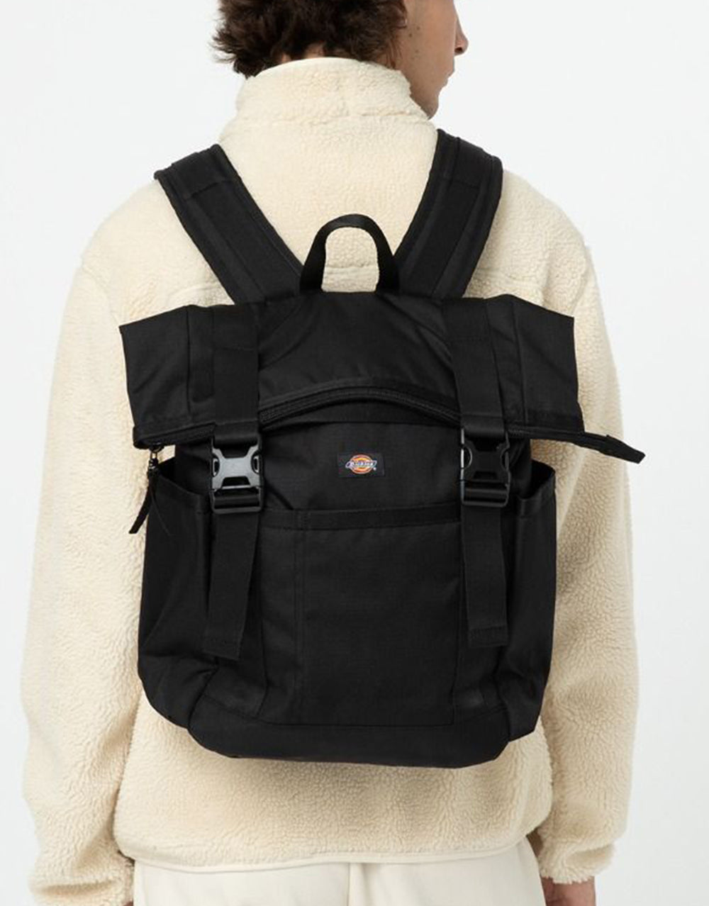 Dickies Ashville Roll Top Backpack - Black