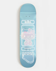 Girl x Sanrio Bennett Hello Kitty 50th Anniversary G027 Skateboard Deck - 8.25"