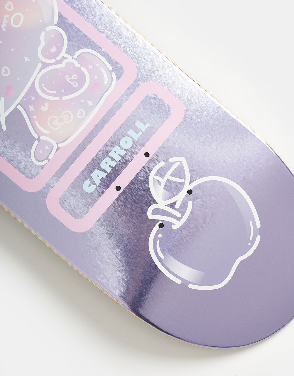 Girl x Sanrio Carroll Hello Kitty 50th Anniversary 'TWIN TIP' G069 Skateboard Deck - 8.25"