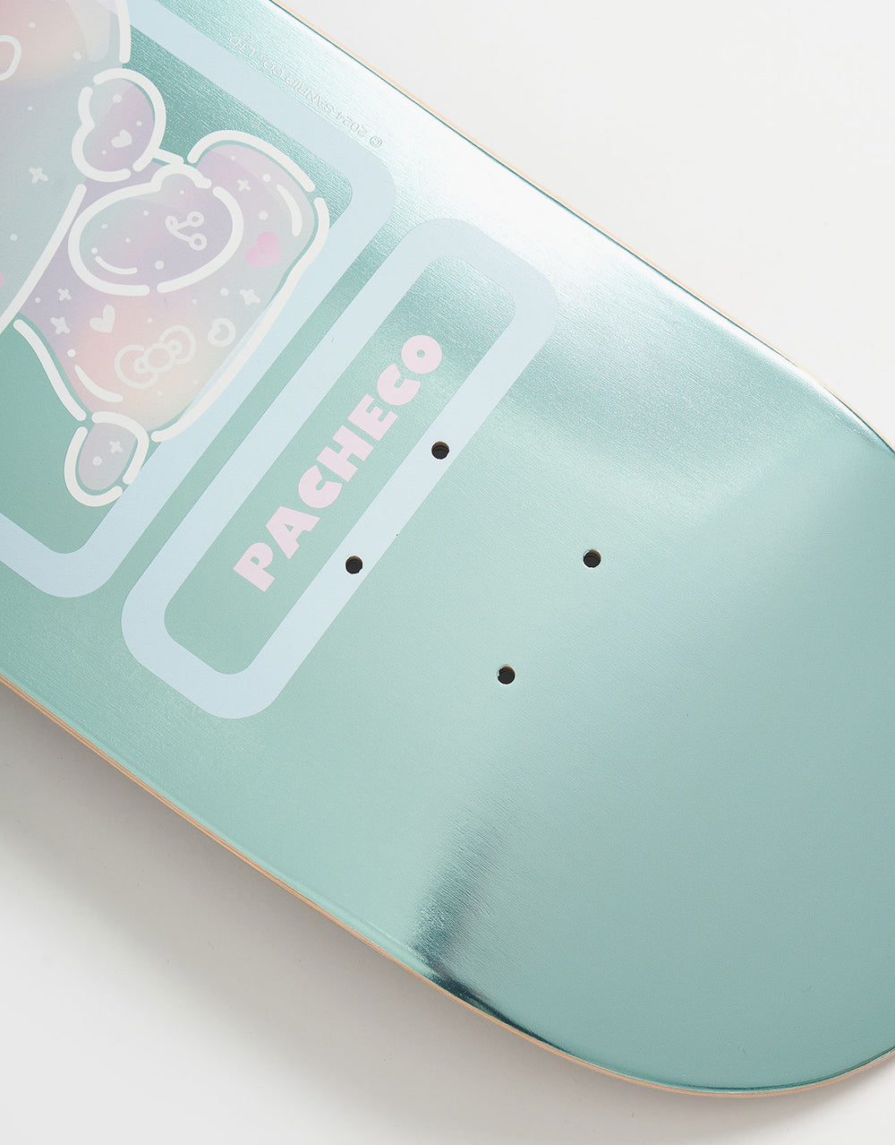 Girl x Sanrio Pacheco Hello Kitty 50th Anniversary 'TWIN TIP' G096 Skateboard Deck - 8.5"