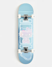 Girl x Sanrio Bennett Hello Kitty 50th Anniversary G018 Complete Skateboard Deck - 8"