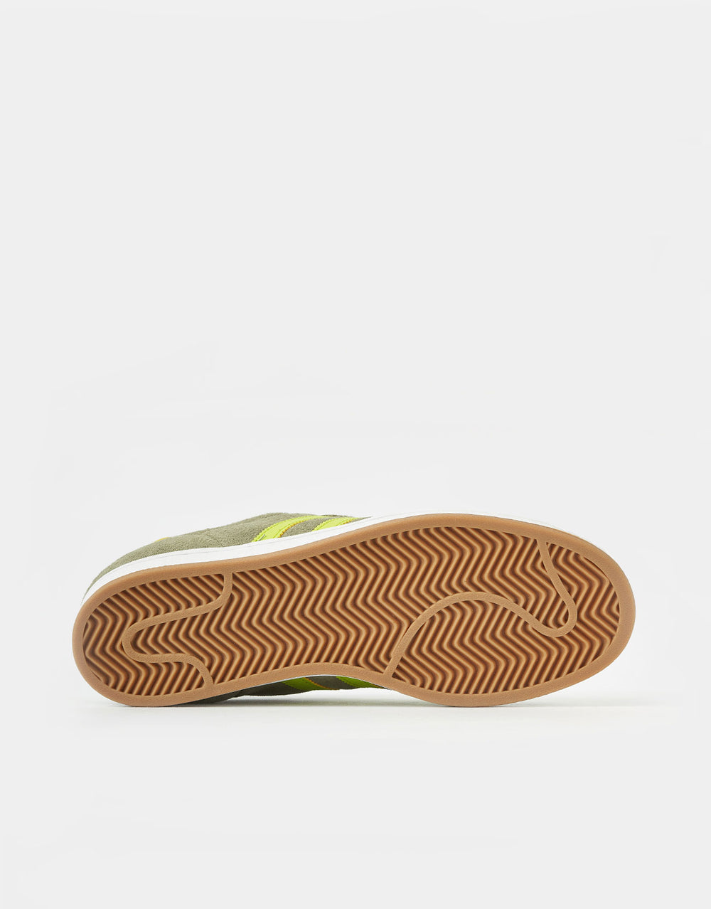 adidas Superstar ADV Skate Shoes - Olive Strata/Semi Solar Yellow/Gold