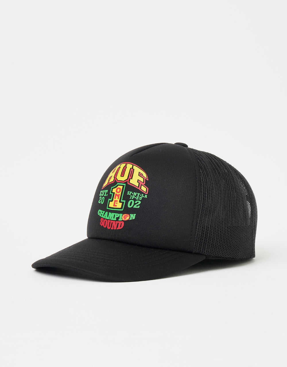 HUF Champion Sound Trucker Cap - Black