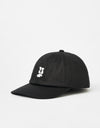 HUF Set Megablast 6 Panel Curved Visor Cap - Black