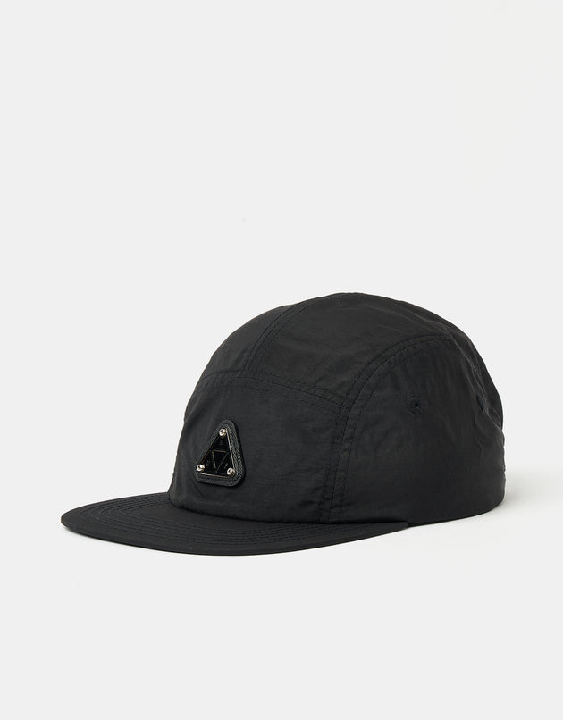 HUF Metal Triple Triangle 5 Panel Cap - Black