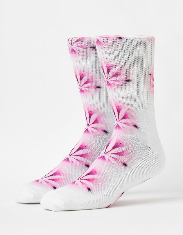 HUF Airbrush Digital Plantlife Socks - Pink