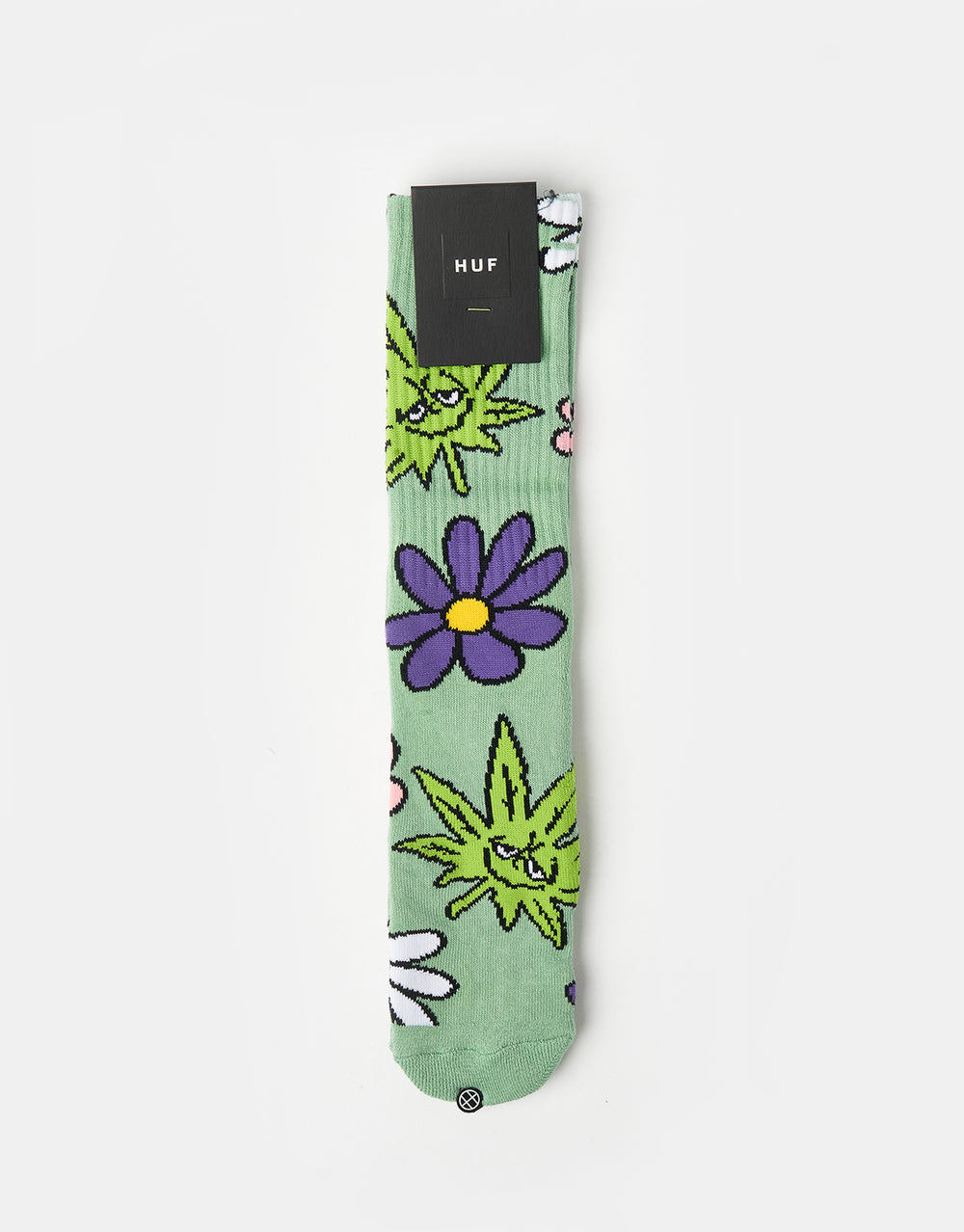 HUF Green Buddy Allergies Socks - Basil