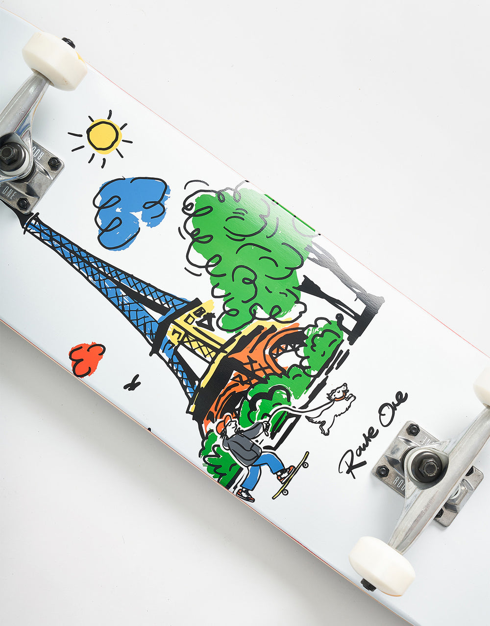 Route One Champs Custom Set-Up Complete Skateboard - 8.5"