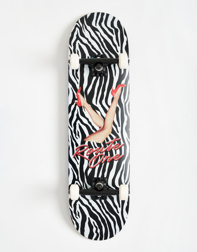 Route One Legs Custom Set-Up Complete Skateboard - 8.375"