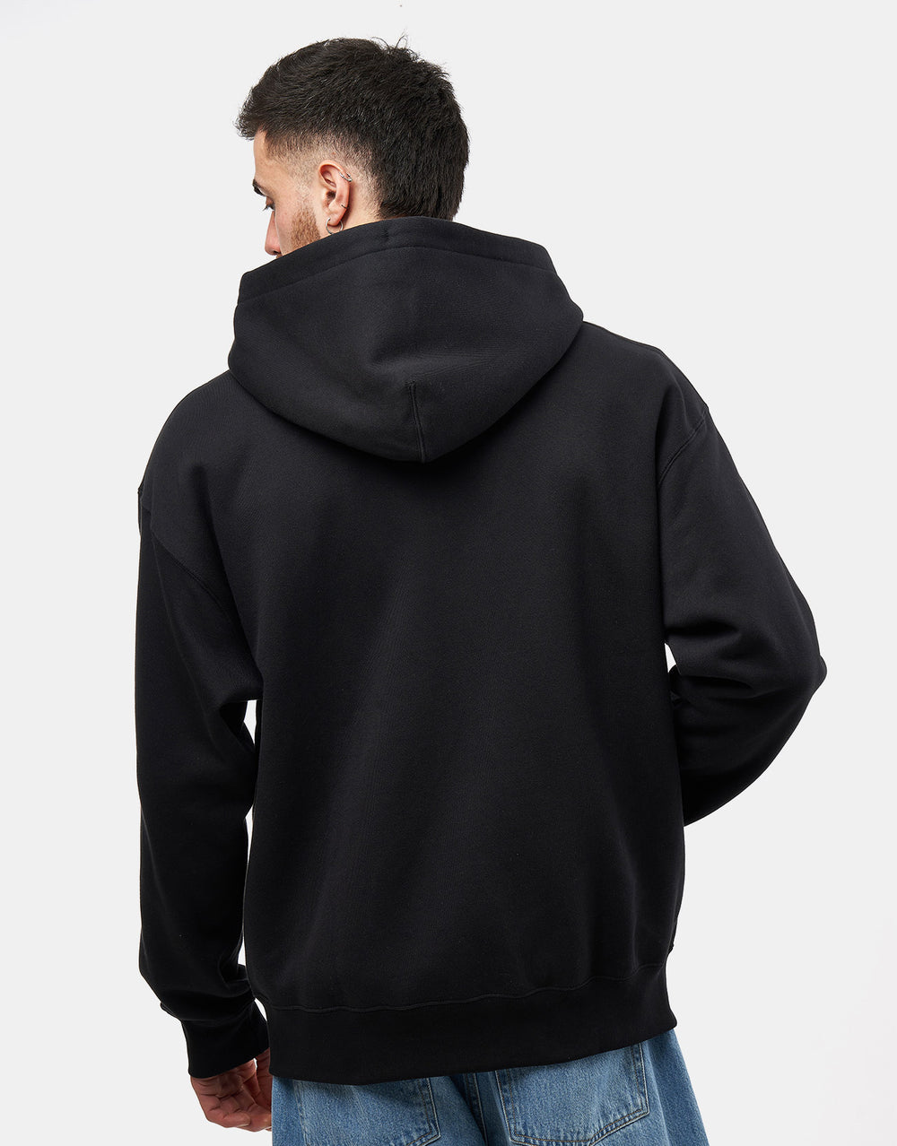 Nike Solo Swoosh Full Zip Hoodie - Black/White