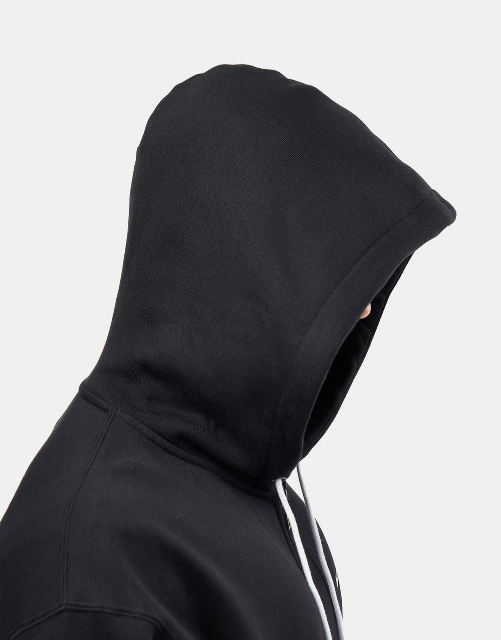 Nike Solo Swoosh Full Zip Hoodie - Black/White