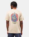 Volcom Draggin Stone T-Shirt - Light Khaki